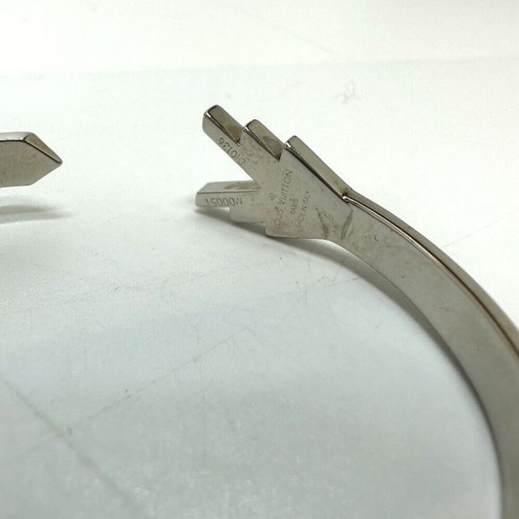 LOUIS VUITTON Bracelet cuff VVV Accessories Bangle Gold Plated Silver - Picture 3 of 7